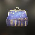 Vintage Printing Coin Purses Girl Hasp Zero Wallet Ladies Clutch Change Purse. 