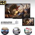 Sounce 3 In 1 Type C USB 3.1 To USB-C 4K HDMI USB 3.0 Adapter Hub Type-C Multiport AV Converter  Any HDMI Monitor Like TV, Projector 4K HDMI Output USB 3.0 & USB C 100W Fasting Charging for MacBook/Mac Pro Air iPad Pro & More USB-C Port Device - Rose Gold. 