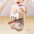 Simulation Coffee Maker Toy Pretend Play Kitchen for Girls Boys Age 3 4 5 6. 