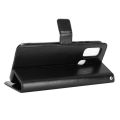 Ulefone Note9p Phone Case Ulefone Note 9P Flip Leather Case Crazy Horse Pattern Card Lanyard Case Factory flip shockproof magnetic leather card slots wallet Anti-drop  Luxury Soft Side Protection Mobile Phone Case Cover Back. 