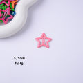 Dopamine star hair clip cute girl color small clip ins candy color hair clip bb clip y2k bangs hair accessories JiLinalso. 