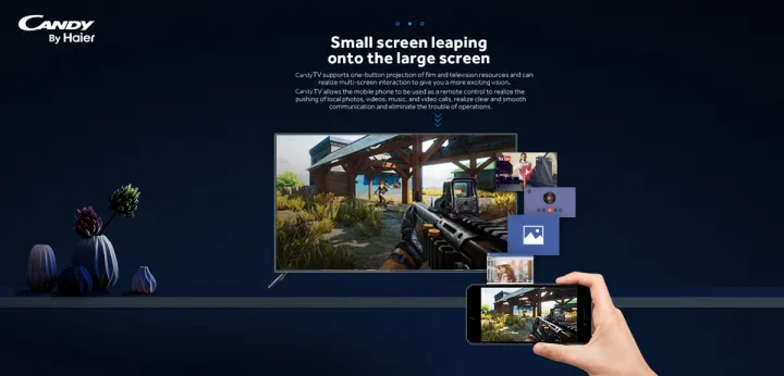 Candy%20Italian%20Style%2050"%20Smart%20LED%20/%20TV%20C50K7UG%20(%20Certified%20Android%20Smart%20+%204K%20+%20Bezeless%20)%20/%20Brand%20Warranty%20-%20Image%205