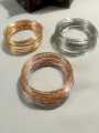 Gold & Silver Color Trendy Bangles Set | Fancy Pakistani Wedding, Mehndi & Party Wear Jewelry. 