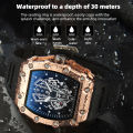 Wlisth Casual Quartz Men Watches Top Brand Luxury Stainless Steel Strap Date Time Waterproof Wristwatch Clock 6147. 