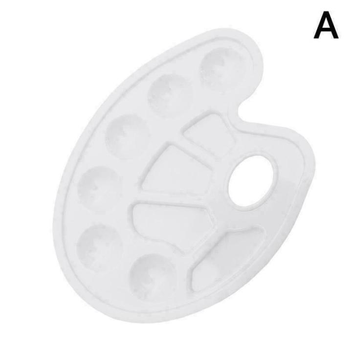 Plastic Paint Mixing Palette Tray For Kids Art & Painting Well Multi co 10 R0H1