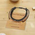 Morse Code Bracelet Accessories Fathers Day Bracelet Jewelry for Anniversary Birthday Gifts. 
