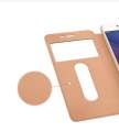 lthmy for Huawei Ascend Mate 7 Flip PU Leather  View With Kickstand Feature Magnetic Closure Case. 