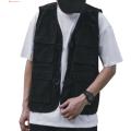Cargo Waistcoat Multi Pockets Men Fashion Thin Tooling Vest. 