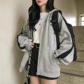 【BestGO】Thin Ladies Hooded Cardigan Student Long Sleeve Jacket. 