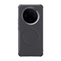 For Vivo IQOO 13 12 Neo 9 X200 X100 S19 Y300 S Pro Mini Plus U Phone Case, Carbon Fiber Texture Magnetic Wireless Charging Business Cover. 