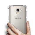 Samsung Galaxy J6 Soft Shock Proof Jelly Back Cover Transparent. 