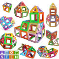 Magnetic Building Blocks - 70 Pc 3D STEM Educational Construction Set for Kids - Magnet Tiles for Boys and Girls - Best Gifts for Toddlers and Children. 