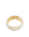 Rose Golden Gold Plated Zirconia Traditional Bangle For Her jh705. 
