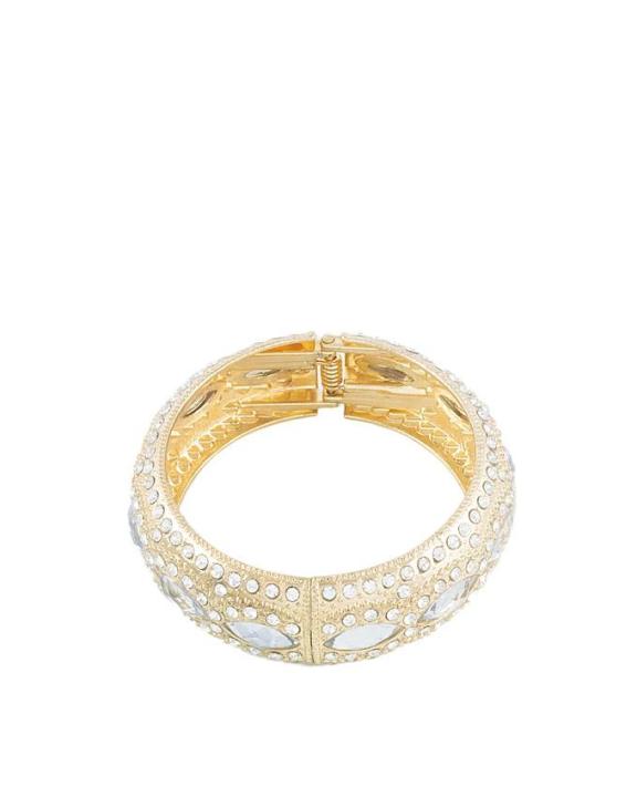 Rose%20Golden%20Gold%20Plated%20Zirconia%20Traditional%20Bangle%20For%20Her%20jh705%20-%20Image%203