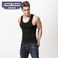 Green forest Male Vest Top Comfortable Summer Men Vest Skinny Undershirt. 