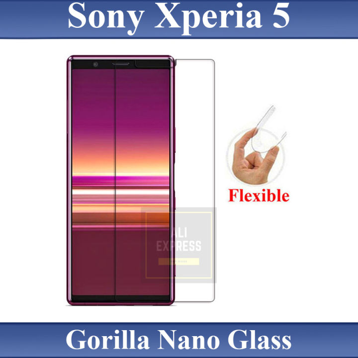 Sony Xperia 5 Unbreakable Gorilla Flexible Nano Glass Premium High Quality Screen Protector For Sony Xperia 5