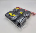 BLACK RIBBON EGGS FOR BALLOONS ( PACK OF 6 RIBBON ). 