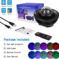 Galaxy Projector Light Room Decor , Night Light Star Projector Bluetooth Music Player Ocean Wave Projector Nebula Light Projector for Bedroom | Home Decoration. 