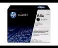 HP 64A Black  LaserJet Toner Cartridge. 
