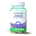 Nutrifactor Leanax Healthy Weight Management Supplement For Fat Burn 60s Capsules. 