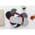 Flourish 4 & 3 Pair new men's fashion Flexible casual boat cotton Loafer short socks. 