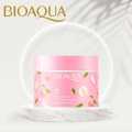 BIOAQUA Peach Whitening Brightening Moisturizer Exfoliating Facial Scrub Gel with Peach Extract, Fruit Acid Exfoliating Peeling Cream Gel 140g. 