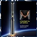 Wolf Tooth Stick Flashlight Strong Charging Light - Outdoor Super Bright Multi Functional Telescopic Self Defense and glass breaker Rough and Tough Quality. 