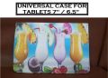UNIVERSAL CASE TABLET BOOK COVER FOR TAB 6.5" / TAB 7" AND TAB 8"  WITH BEAUTIFUL DESIGN. 