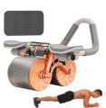 Abs Roller With FREE GIFT of Digital Timer -Home gym Fitness Wheel Training Abdominal Roller Wheel  Push-up Tool. 
