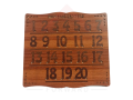 Top Trending Toys Wooden Numeric Puzzles Numbers Count Board Blocks, Packs of 2 Game, Color Full 123, Numbers Shape Blocks for Kids. Kids Start Easily Learning with Enjoyment. 