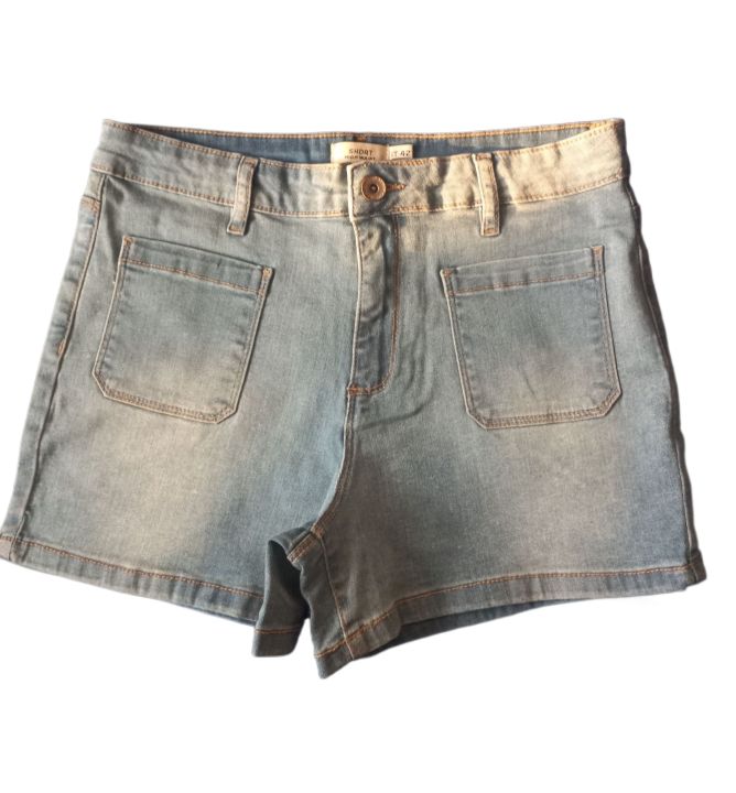 Ice Blue denim shorts