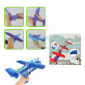 Aeroplane Toy, Model Foam Aeroplane Carrier Rocket, Aeroplane Outdoor Sports Toy, Polystyrene Aviator Throw Glider with LED Lights, Aeroplane Styrofoam Outdoor Interactive Games. 