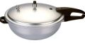 Wok Style Pressure Cooker Aluminum. 