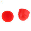 10Pcs Red Plastic Dome Hex Bolt Nut Protection Caps Cover M8 14 x 15mm. 