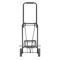 Adjustable Folding Luggage Cart Portable Hand Trolley Lightweight Luggage Cart Carrying MAX Load 40KG. 