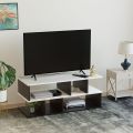 Engineered Wood Tv Unit for Living Room, Floor Monut Entertainment Unit with Storage, Set Top Box Stand, LED Cabinet. 