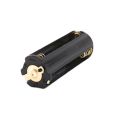 XHHDQES New 2PCS 18650 Battery Tube + 2PCS AAA Battery Holder for Flashlight Torch Lamp. 