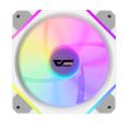 Aigo DarkFlash DM12 Pro 3 in 1 A-RGB Cooling Fans with Remote and Controller White. 