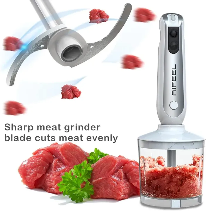 AIFEEL%20Immersion%20Hand%20Blender%205%20in%201%20Multifunctional%20Set%20with%205%20Accessories,%20Ice%20Crusher.Handheld%20Stick%20Blender%20with%20Milk%20Frother,500ML%20Chopper,%20600ML%20Measuring%20Cup%20and%20Egg%20Whisk%20Jar%20Frother%20Shredder%20Attachments,%20Dishwasher-Safe.%20%7C%20-%20Image%204