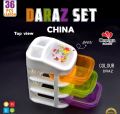 China daraz pack of 3 box set storage container. 