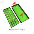Golf Pen Set Golf Club Putter Ballpoint Pen Desk Games Golf Pens Mini Desktop Golf Ball Pen. 