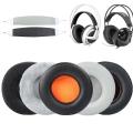 Audio Headband Cushion Head band Pads + Ear pad Earpads For SteelSeries Siberia V1 V2 V3 Prism Gaming Headphones Headsets. 
