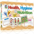 Flash cards for kids Health & Hygiene ( 12 cards ). 