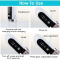PIXIE Hydra Facial Black Head Remover White Head Remover Pore Vacuum Micro Bubble Pore Cleansing Machine Pimple Extractor Tools with 6 Suction Heads, 3 Gears Adjustable Beauty Device. 