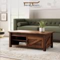 Tables and Trolleys - Coffee Table - Dark Brown. 