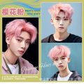 New Men's Trendy Color Hair Dye Cream Wholesale Sakura Pink Neptune Red Dirty Orange Blue Gray Hair Dye. 