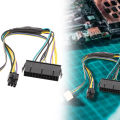 Adapter Cable for Hp Elite 8100 8200 8300 800g1 6300 24 Pin to 60 Pin Power Cable Converter Stable No Delay Adapter for Computer Accessories Mother d Adapter Cable. 