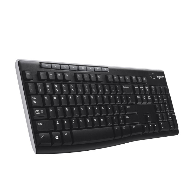 Logitech K270 Wireless Keyboard-Black