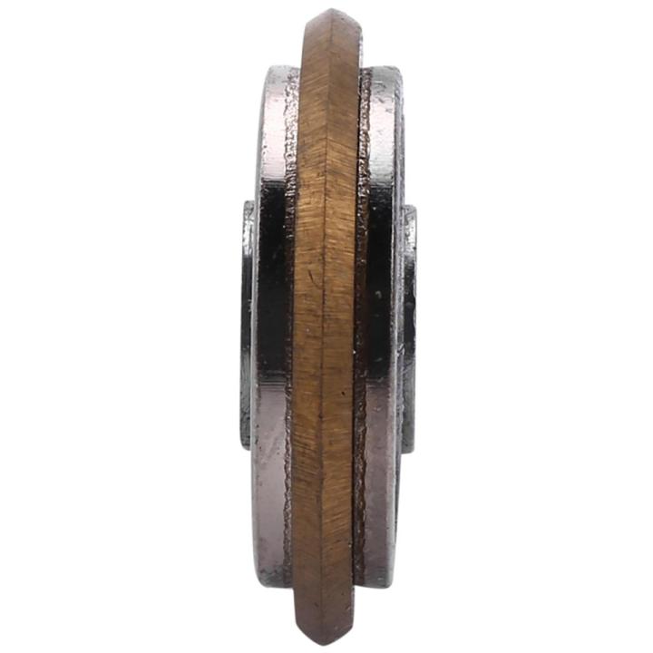 6X Titanium Coated Carbonized Tile Cutter Exchange 22 x 6 x 6 mm Brass Tone
