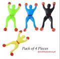 Sticky Spider Man Wall Climbing Toy For Kids. 